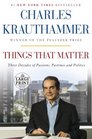 Things That Matter: Three Decades of Passions, Pastimes and Politics