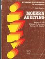 Student study guide to accompany Kell/Ziegler Modern auditing