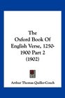 The Oxford Book Of English Verse 12501900 Part 2