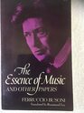 Essence of Music and Other Papers
