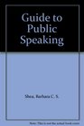 Guide to Public Speaking
