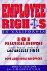 Employee Rights in California 101 Practical Answers