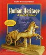 Human Heritage World History Teachers Wraparound Edition