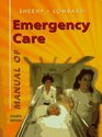 Manual of Emergency Care