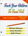 Teach Your Children to Read Well Level 1A Grades K2