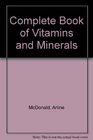 Complete Book of Vitamins and Minerals
