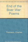 End of the Boer War Poems