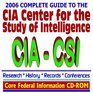 2006 Complete Guide to the CIA Center for the Study of Intelligence   Research History Records Conferences