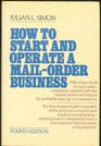 How to start and operate a mailorder business