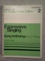 Expressive Singing Medium Voice Song Anthology