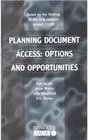 Planning Document Access Options and Opportunities