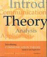 Introducing Communication Theory Analysis and Application