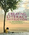 Creating Literacy Instruction for All Children in Grades PreK to 4