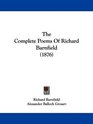 The Complete Poems Of Richard Barnfield