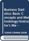 Business Statistics Basic Concepts and Methodology/Instructor's Manual