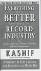 Everything You'd Better Know About the Record Industry For Artists Songwriters Producers Musicians and Music Entrepreneurs