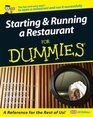 Starting and Running a Restaurant for Dummies