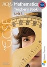 New AQA GCSE Mathematics Unit 3 Foundation Teacher's Book
