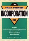 The Small Business Incorporation Kit