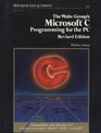 The Waite Group's Microsoft C programming for the PC