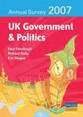 UK Government and Politics Annual Survey 2007