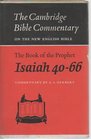 The Book of the Prophet Isaiah Chapters 4066