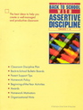 Back to School with Assertive Discipline Grades K6