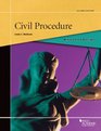 Black Letter Outline on Civil Procedure 2d