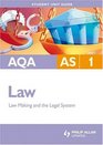 AQA AS Law Unit 1 Law Making and the Legal System
