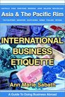 International Business Etiquette Asia  the Pacific Rim