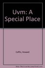Uvm A Special Place