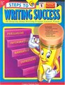 Steps to Writing Success Level 1 28 StepByStep Writing Project Lessons Plans