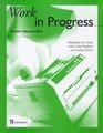 Work in Progress Teacher's Resource Book