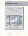 Instructor's Manual for Business Market Management Understanding Creating and Delivering Value 2nd Edition