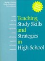 Teaching Study Skills and Strategies in High School