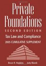 Private Foundations Tax Law And Compliance 2005cumulative