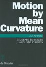 Motion by Mean Curvature and Related Topics Proceedings of the International Conference Held at Trento July 2024 1992
