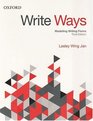 Write Ways Modelling Writing Forms