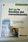 Asi Es La Gestion del Conocimiento