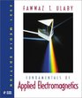 Fundamentals of Applied Electromagnetics 2001 Media Edition