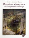 Operations Management for Competitive Advanage with CDROM and PowerWeb