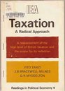 Taxation A Radical Approach