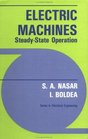Electric Machines SteadyState Operation Steady State Operation