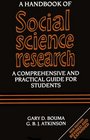 A Handbook of Social Science Research