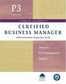 Certified Business Manager Exam Preparation Guide Part 3 Vol 5 Theory for Integrated Areas
