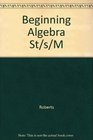 Beginning Algebra St/s/M