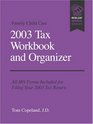 Family Child Care 2003 Tax Workbook and Organizer