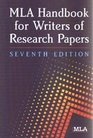 Mla Handbook for Writers of Research Paper