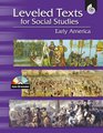 Leveled Texts for Social StudiesEarly America