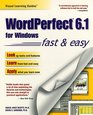 Wordperfect 61 for Windows The Visual Learning Guide